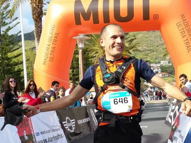 Mikel Silva 3r classificat a l'Ultratrail de Madeira 2015