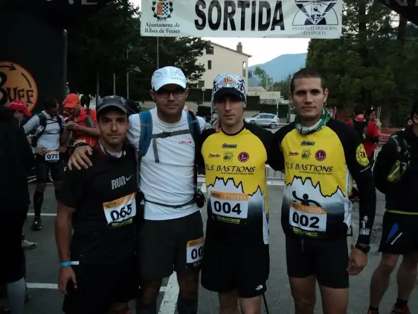 Miquel Silva,Josep Serra i Oriol Borràs als Bastions 2012