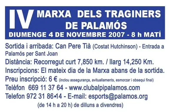 4a Marxa dels Traginers 2007