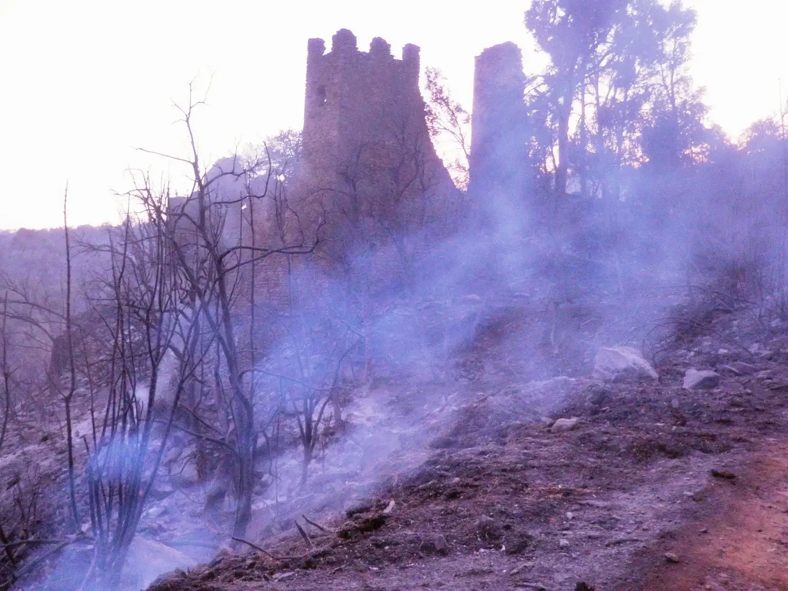 Foc a la Vall de Bell-lloc 16-03-2014