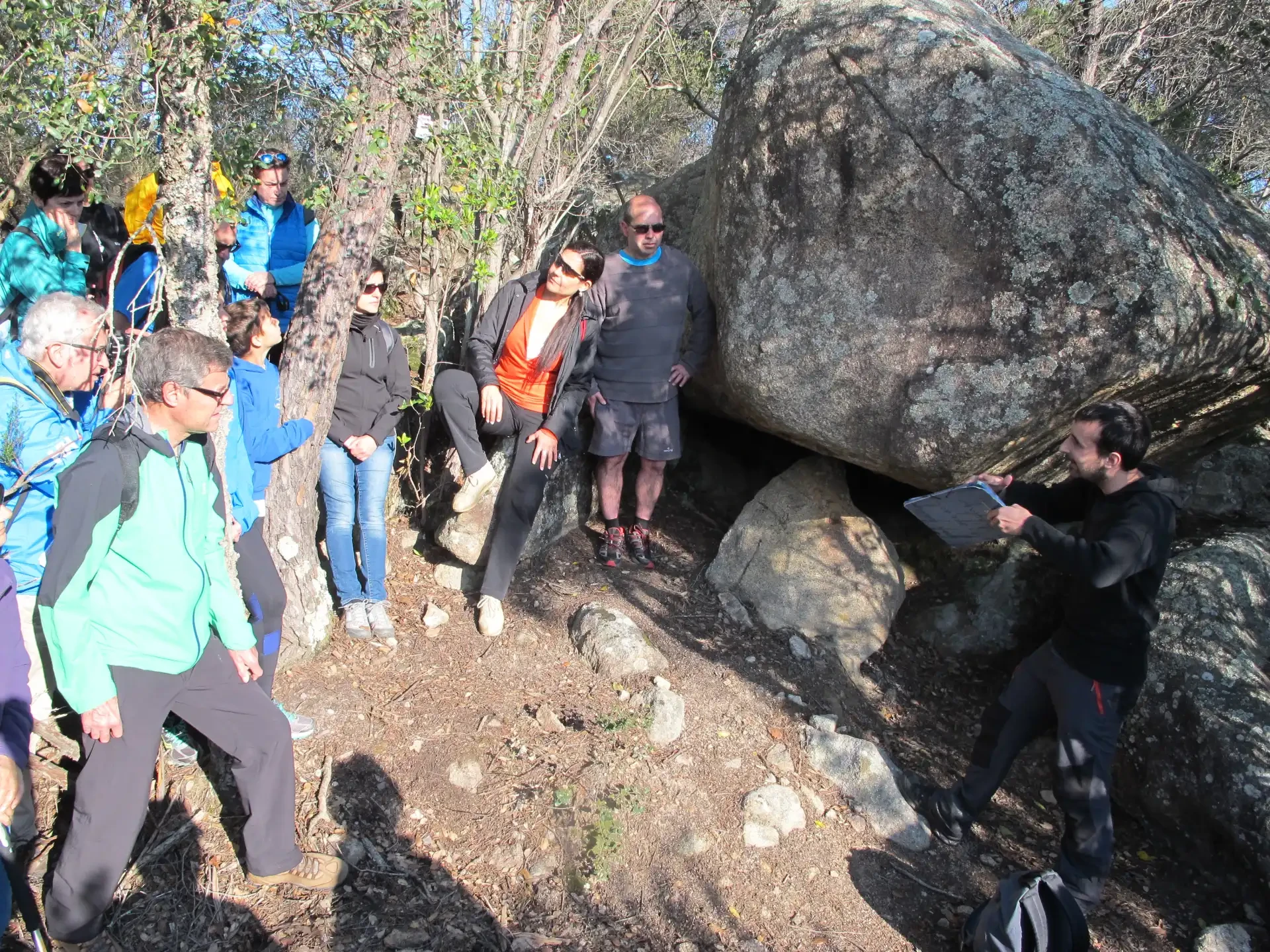 17è Itinerari megalític a les Gavarres i l'Ardenya 2016