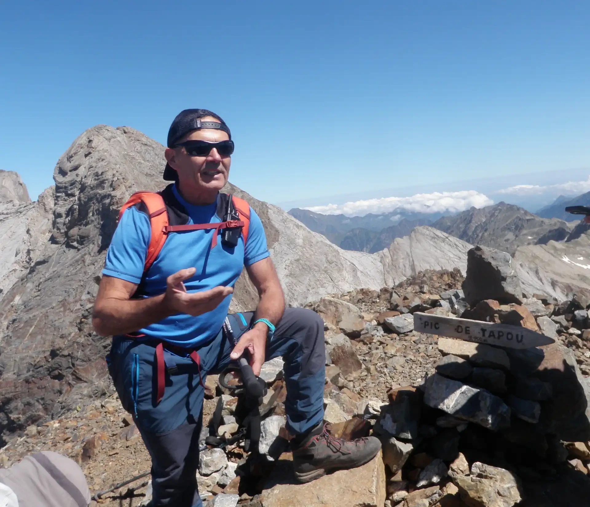 Jesús Correa ascendeix tots els 3000 del Pirineu